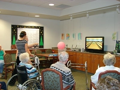 Wii Bowling at The Villa 005