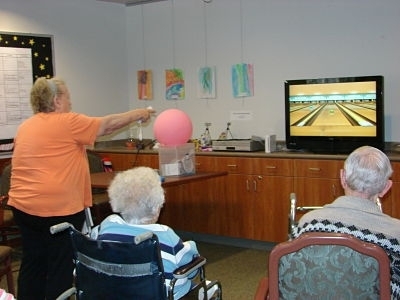 Wii Bowling at The Villa 006
