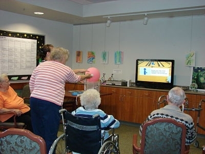 Wii Bowling at The Villa 012